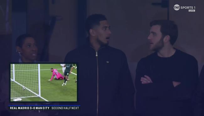 Biểu cảm của Bellingham khi chứng khiến Valverde lập hat-trick